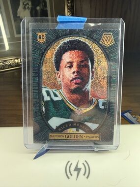 2025 Panini Micro Mosaic Matthew Golden Rookie Green Bay Packers